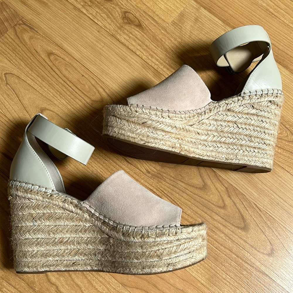 Marc Fisher wedge sandals